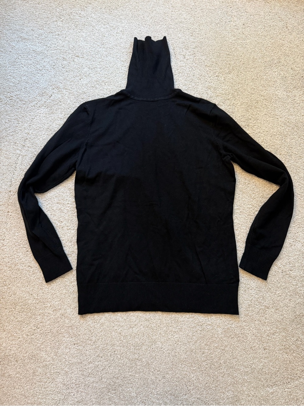 Context Black Turtleneck Sweater